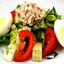 Салат с айсбергом и тунцом