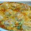 Пельмени с брынзой в омлете