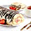 Рулет с клубничным муссом