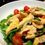 Салат с курицей и зеленью