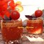 Томатный сок с сыром и чесноком