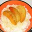 Молочная каша рисовая с яблоками