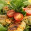 Картофельные котлетки с креветками и кукурузой