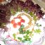 Яичница с зеленью и луком