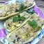 Запеченные фаршированные кабачки