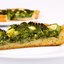 Киш с брокколи и шпинатом