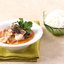 Кальмары в кокосовом соусе с жасминовым рисом