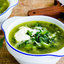 Зеленый борщ с крапивой