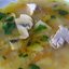 Суп с мясом и грибами