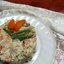 Салат с мясом свинины и копченой курицы