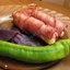 Сосиски с сыром и беконом