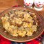 Плов с куриными сердечками