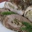 Фаршированный мясной рулет с шампиньонами