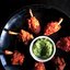 Золотистые куриные крылышки во фритюре