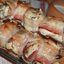 Куриные шашлычки в беконе (по мотивам сувлаки)