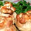 Мешочки с сыром и грибами