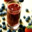 Кулис из черники с белым вином