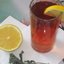 Холодный чай с мятой и лимоном