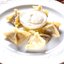 Хинкали с бараниной и зеленью