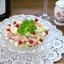 Сытный салат с фасолью и свиной корейкой