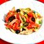 Салат из курицы с маслинами