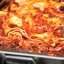 Лазанья болоньезе с сыром проволоне