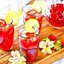 Лимонад с гибискусовым чаем и клубникой