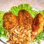 Жареный морской окунь