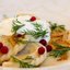 Вареники с кислой капустой и мятым картофелем