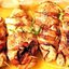 Куриное филе, запеченное с томатами, беконом и сыром