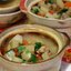 Курица с репой в горшочках