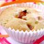 Персиковые маффины с орехами