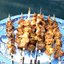 Шашлык барра-кебаб с салатом
