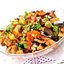 Салат из баклажанов с укропом и чесноком