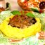 Гнездышки из картофеля с грибами