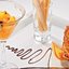 Шарлотка с ликером и цитрусовым компотом
