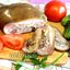Рулет из свиной рульки с грибами