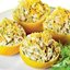 Сладкие лимоны с куриным салатом