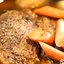 Жаркое из говядины и моркови с вином