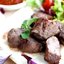 Шашлык из баранины с киви