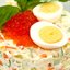 Салат "Оливье" с икрой