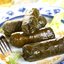 Сыр в виноградных листьях