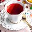 Чай каркаде с пряностями и лимоном