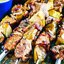 Шашлык из свиной лопатки с яблоками