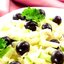 Салат с капустой, виноградом и яблоком