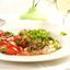 Камбала отварная с овощами