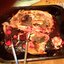 Форель гриль с овощами