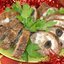 Мясной рулет с грибами