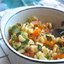 Салат из кукурузы, болгарского перца и авокадо