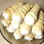 Слоеные трубочки с белковым кремом